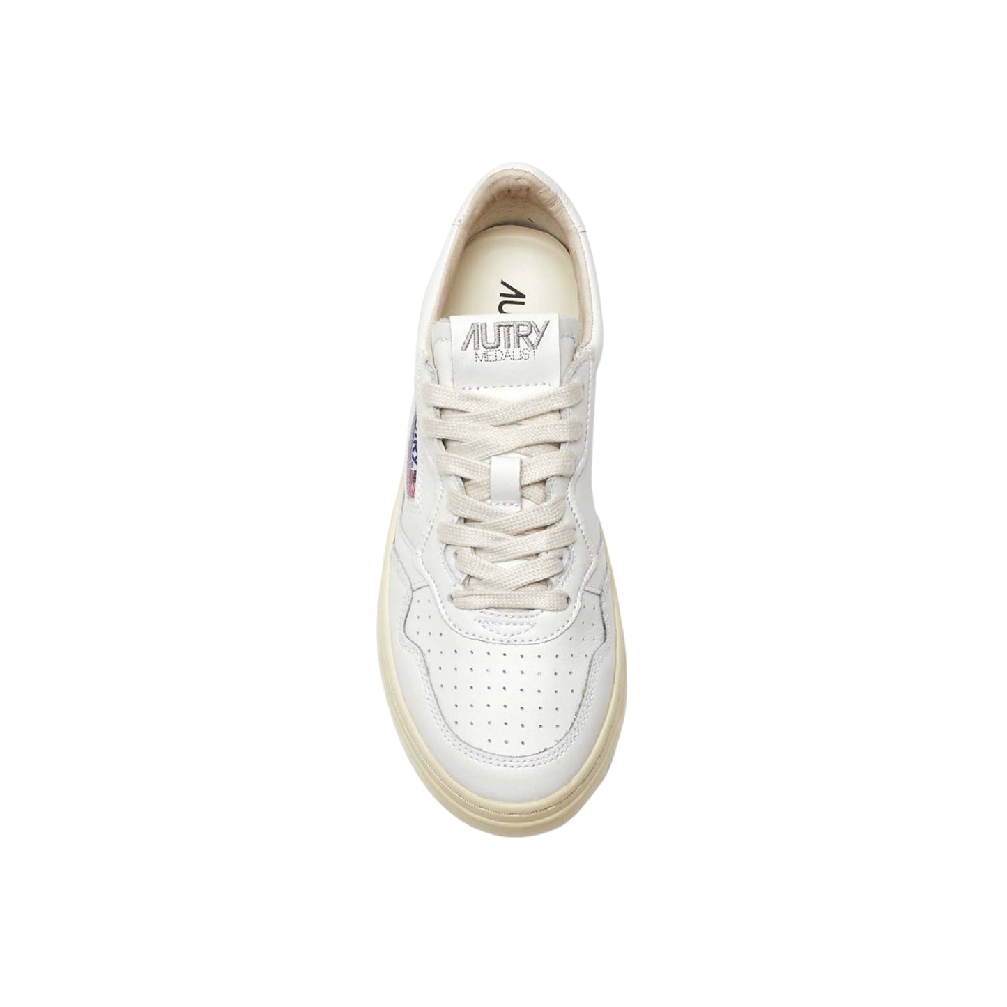 Autry sneakers medalist low pelle bianca AULM LD06