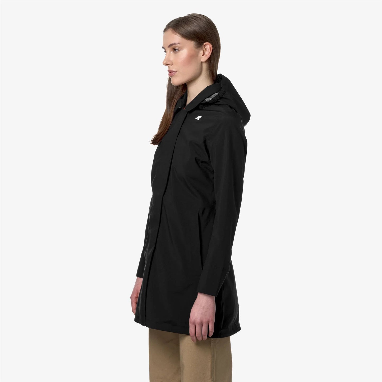 Giacca Mathy Bonded Jersey leggera da donna Black