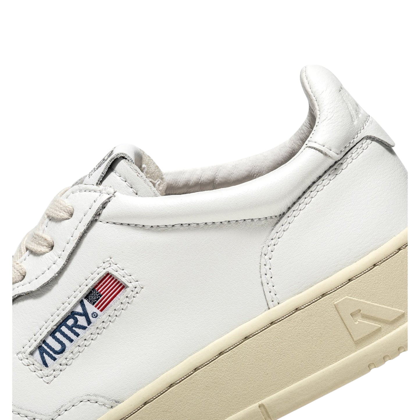 Autry Medalist Low bianca in pelle Total White AULW LL15