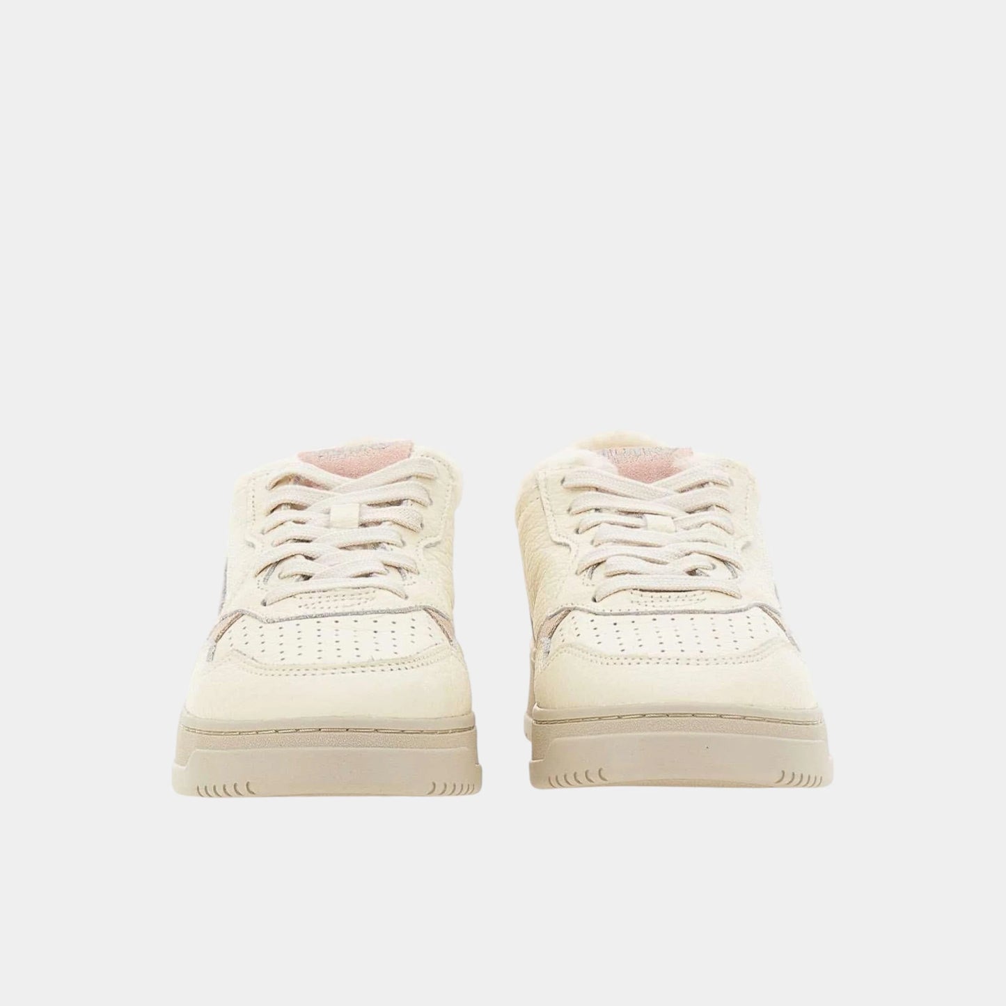 Autry Sneakers Medalist Low in Pelliccia e Pelle Martellata (Woman)