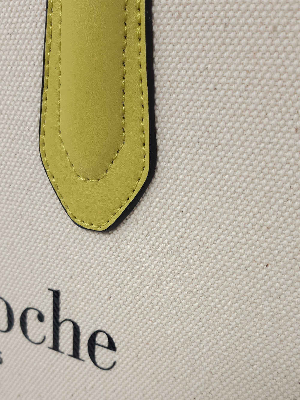 Guy Laroche Paris Borsa shopping in canvas naturale