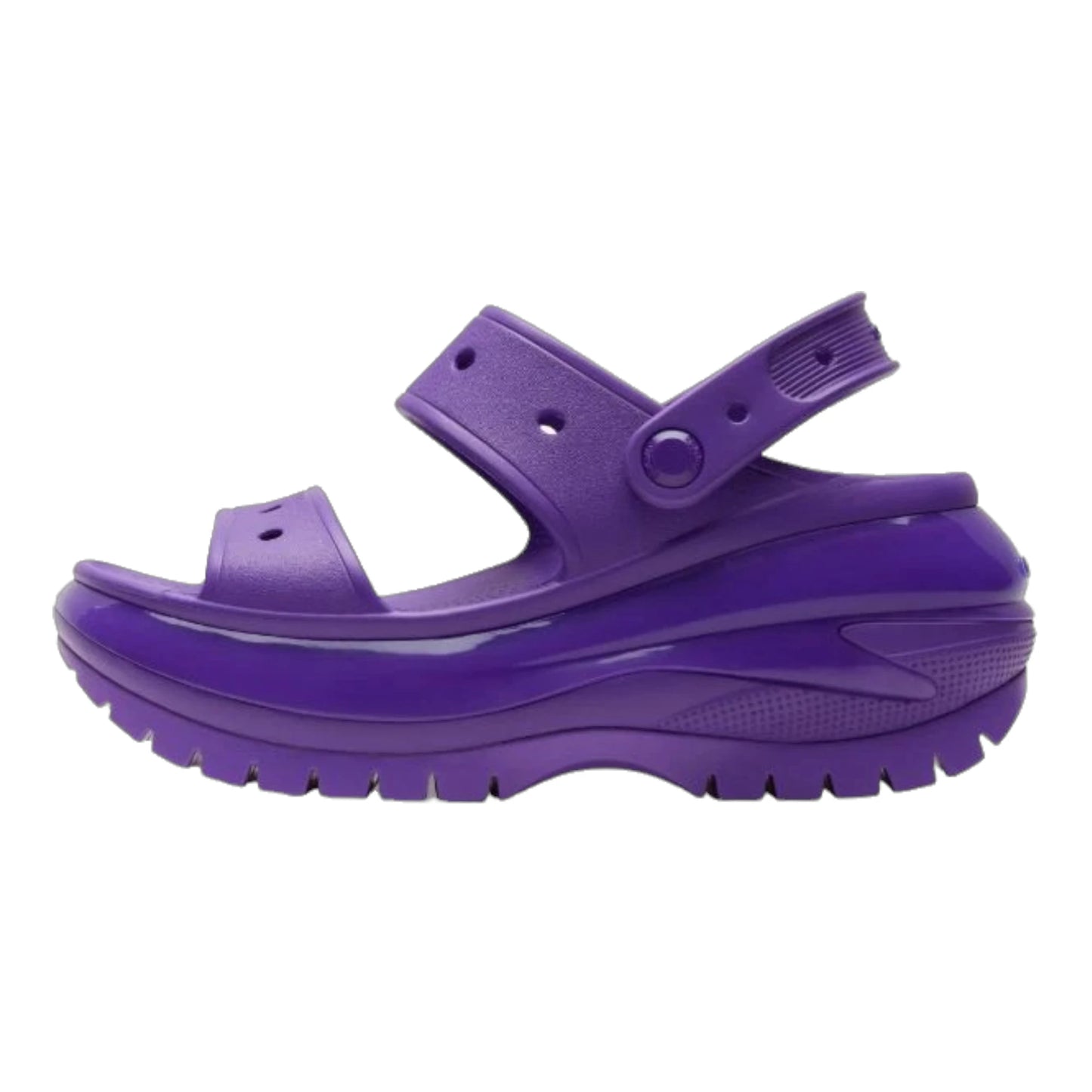 Sandali Crocs unisex Mega Crush - Viola neon