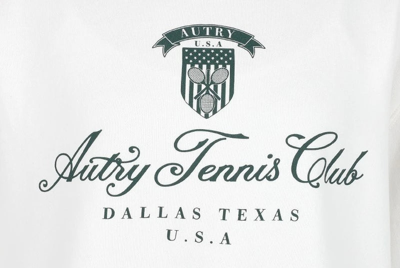Autry Swaetshirt Tennis Club Bianco/Panna (Woman)