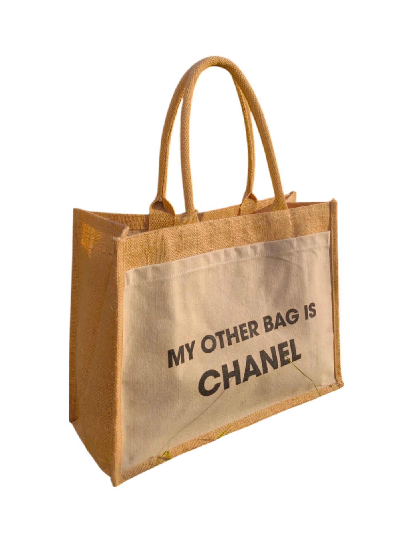 Borsa da Spiaggia e Shopper "My Other Bag is Chanel"