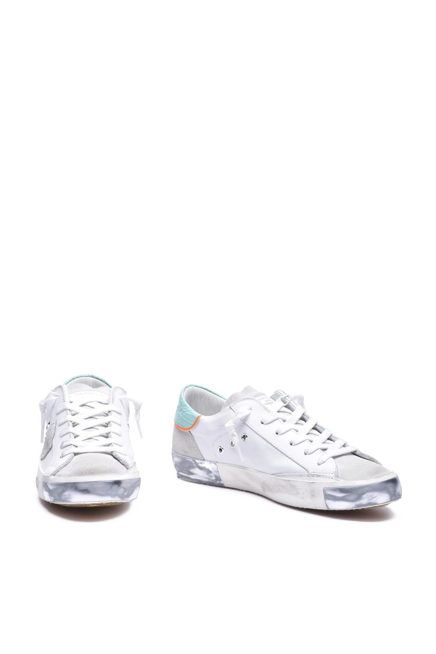 Philippe Model Paris Sneakers PRSX Low Woman PRLD VCP3 Bianco