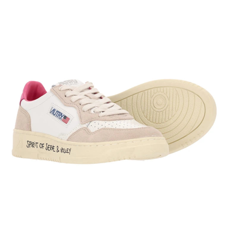 Autry Women's Medalist Low Spirit of Serve & Volley Fucsia