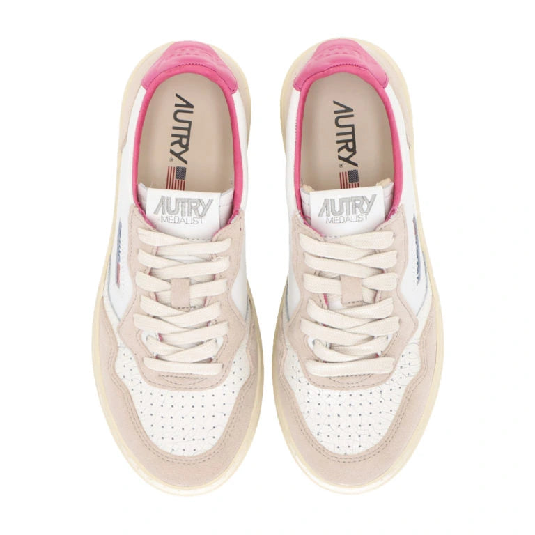 Autry Women's Medalist Low Spirit of Serve & Volley Fucsia