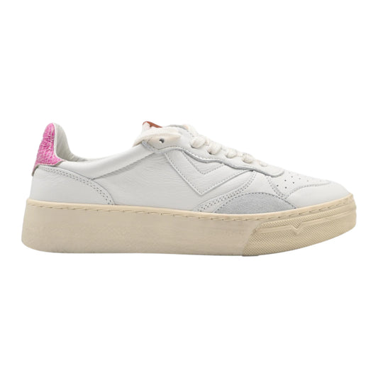 4B12 Sneakers Donna In Pelle Bianca HYPER