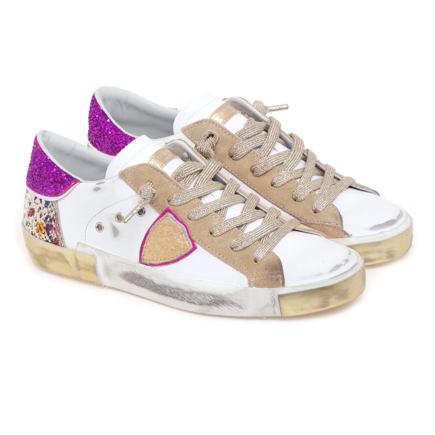 Philippe Model Paris Sneakers PRSX Low Woman PRLD VAN2 Bianco