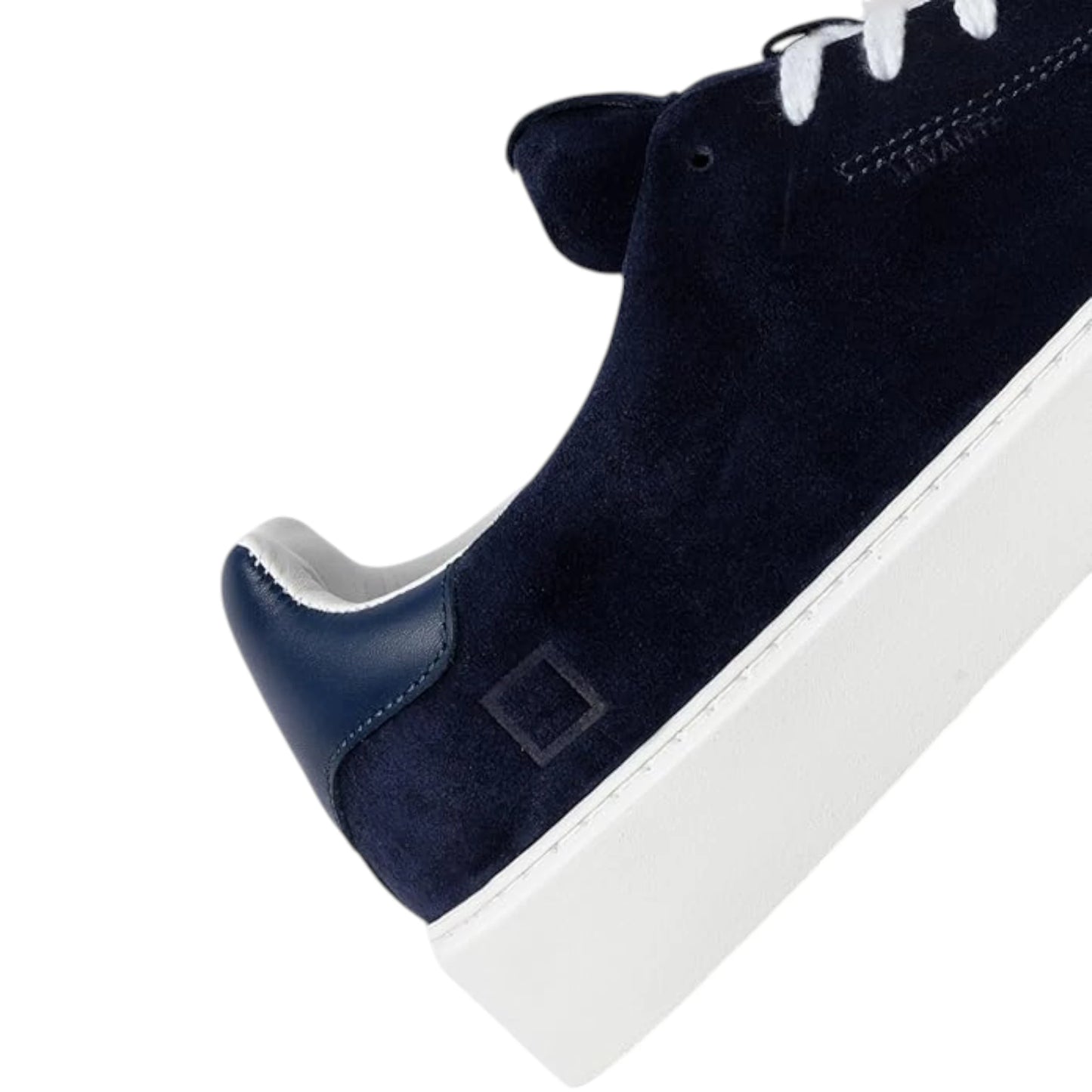 D.A.T.E. LEVANTE Sneakers basse in camoscio blu