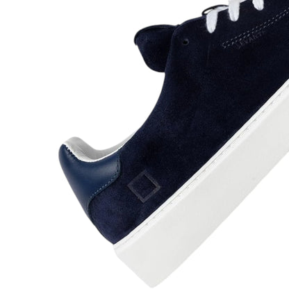 D.A.T.E. LEVANTE Zapatillas bajas de ante azul