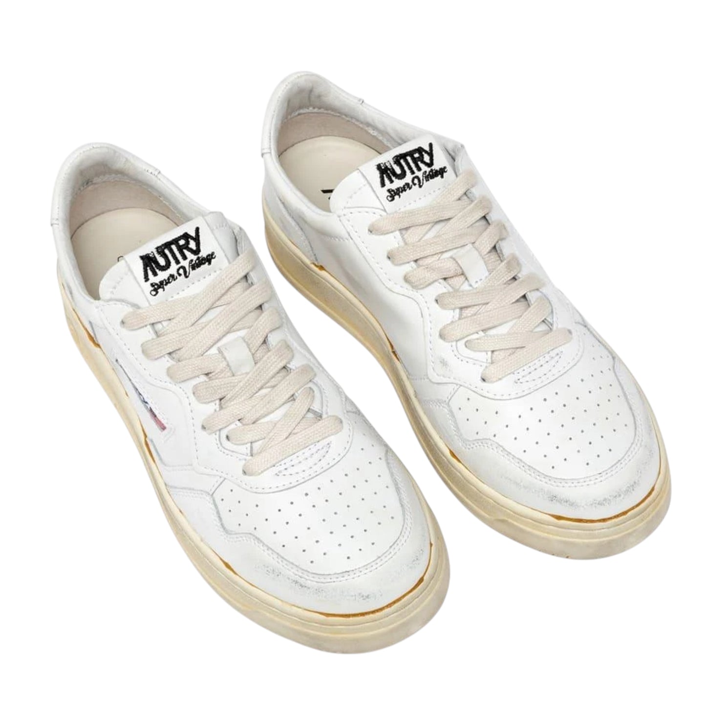 Autry Medalist Low SuperVintage Totatal White AVLW GF15