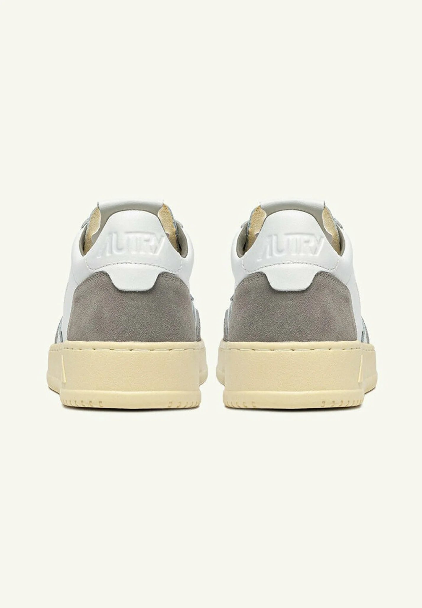 Autry Medalist Low AULW LS56 in Pelle e Camoscio Grigio (Woman)