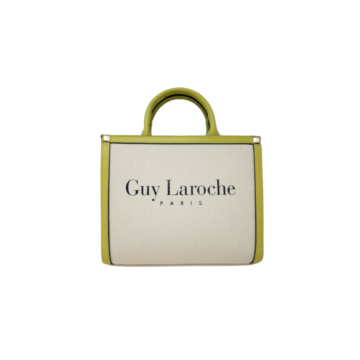 Guy Laroche Paris  Borsa shopping in canvas naturale