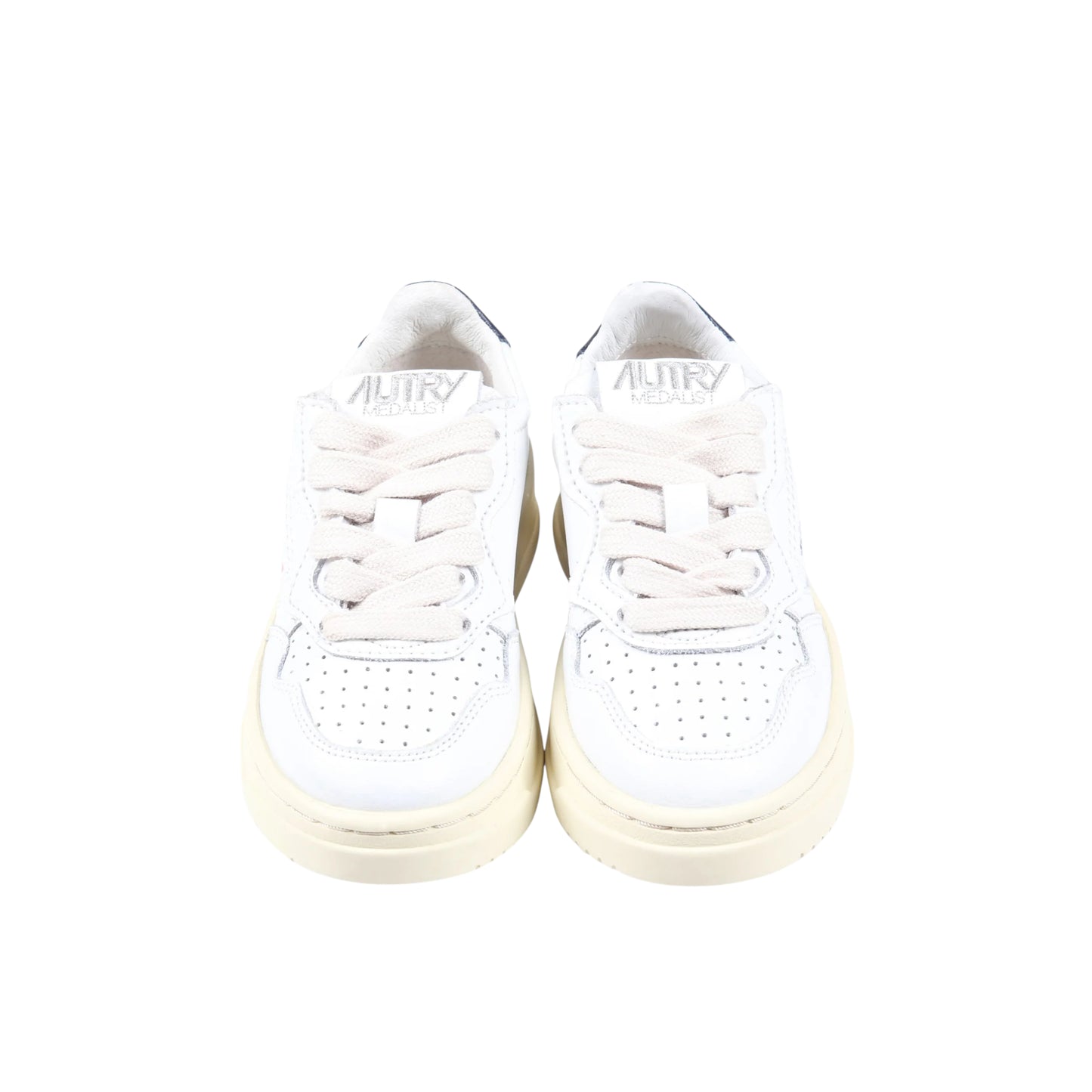 Autry kids medalist low KULK LL12 white blu navy