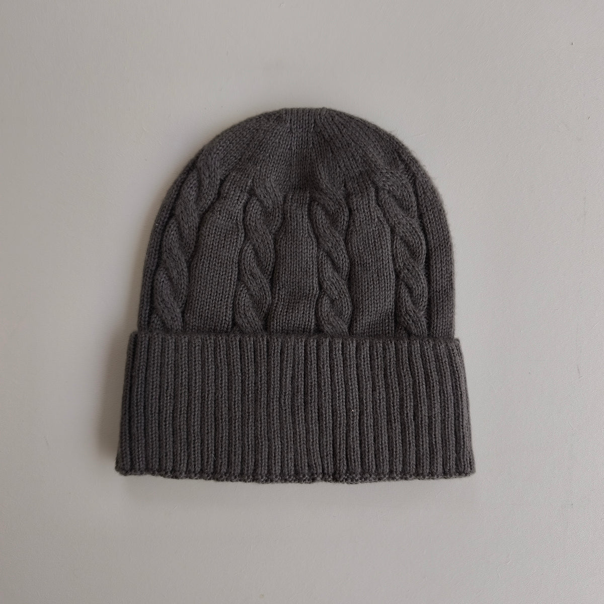 Cappello invernale lana/alpaca/cashmere unisex premium Tortora
