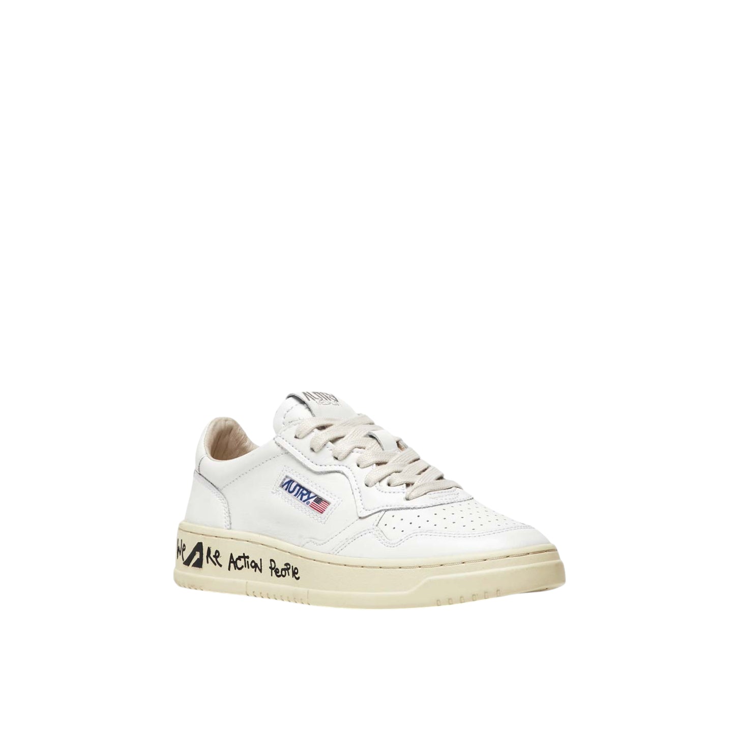 Autry sneakers medalist low pelle bianca AULM LD06