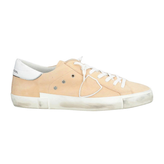 Philippe Model Paris PRSX PRLU NB21 Low Man Nubuck Lave Beige