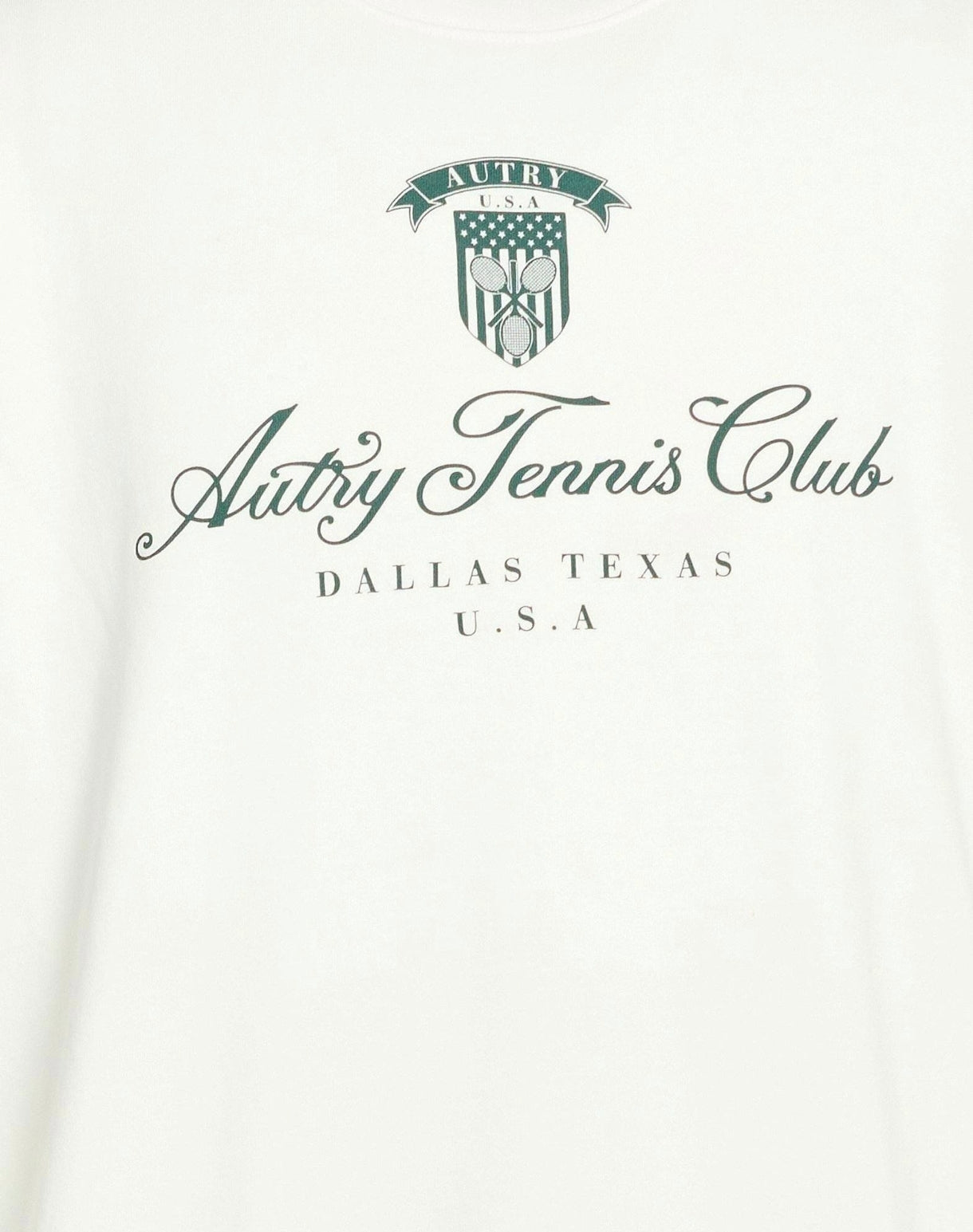 Autry Swaetshirt Tennis Club Bianco/Panna (Man)