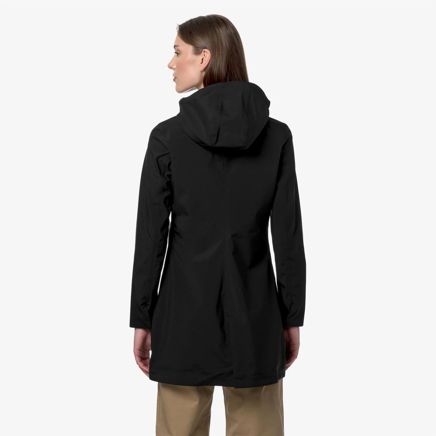 Giacca Mathy Bonded Jersey leggera da donna Black