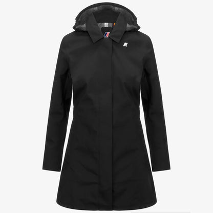 Giacca Mathy Bonded Jersey leggera da donna Black