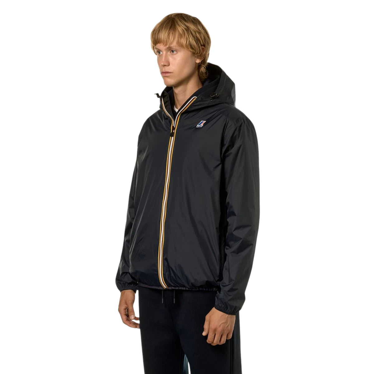 K-WAY LE VRAI 3.0 CLAUDE GREEN BLU NAVY UNISEX