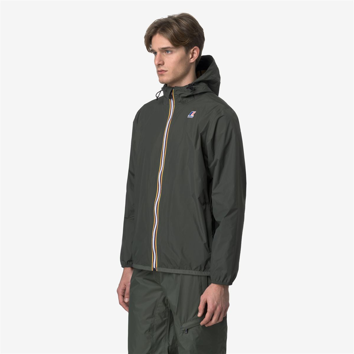 K-WAY LE VRAI 4.0 CLAUDE GREEN BLACKISH UNISEX