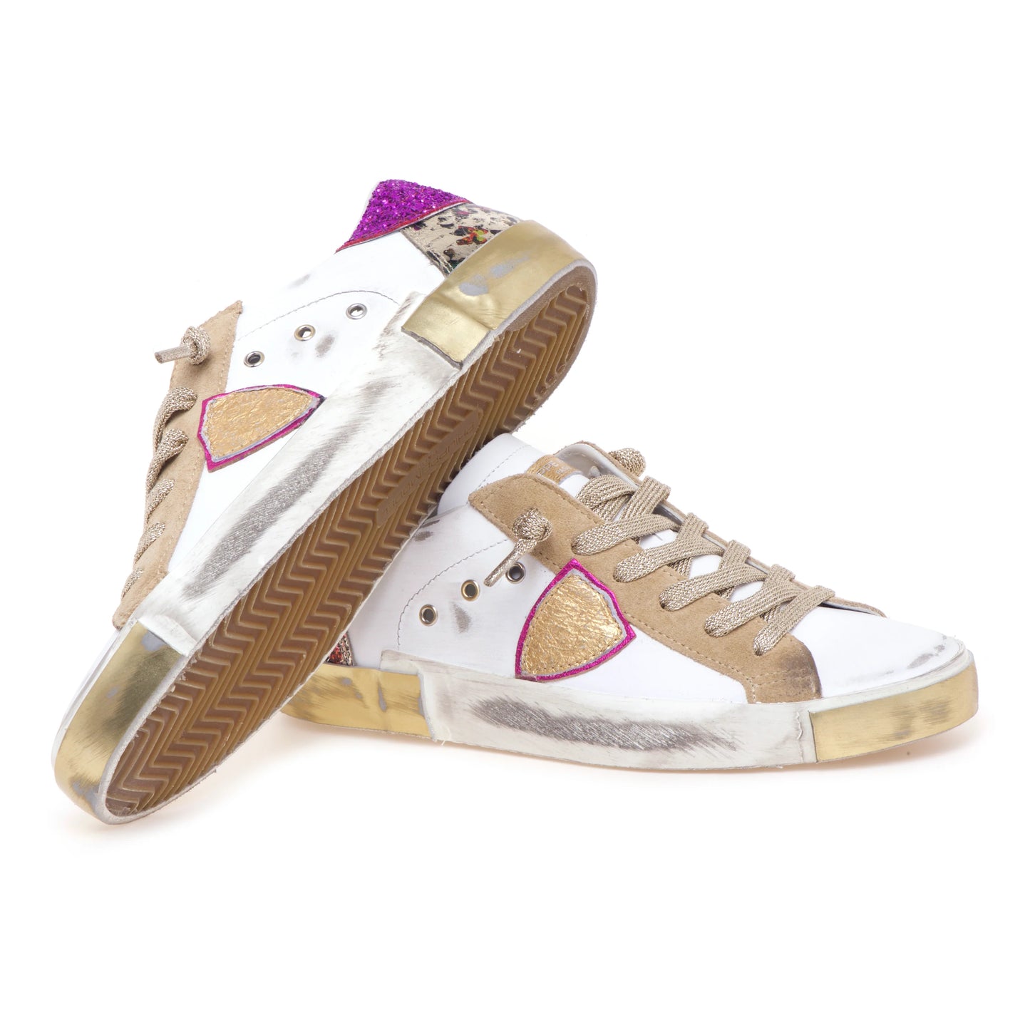 Philippe Model Paris Sneakers PRSX Low Woman PRLD VAN2 Bianco