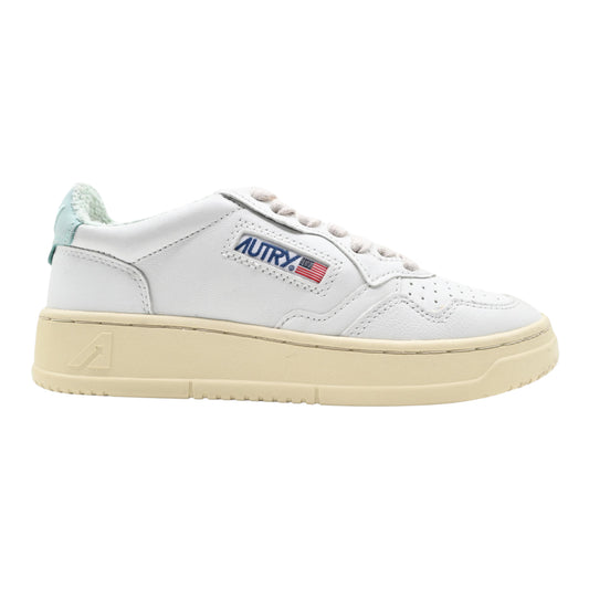Autry sneakers medalist low pelle bianca AULW SP06