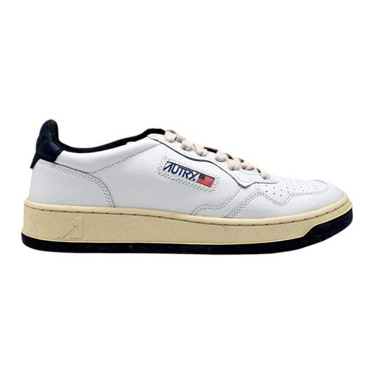 Autry Medalist Low White Blu Navy AULM BB41