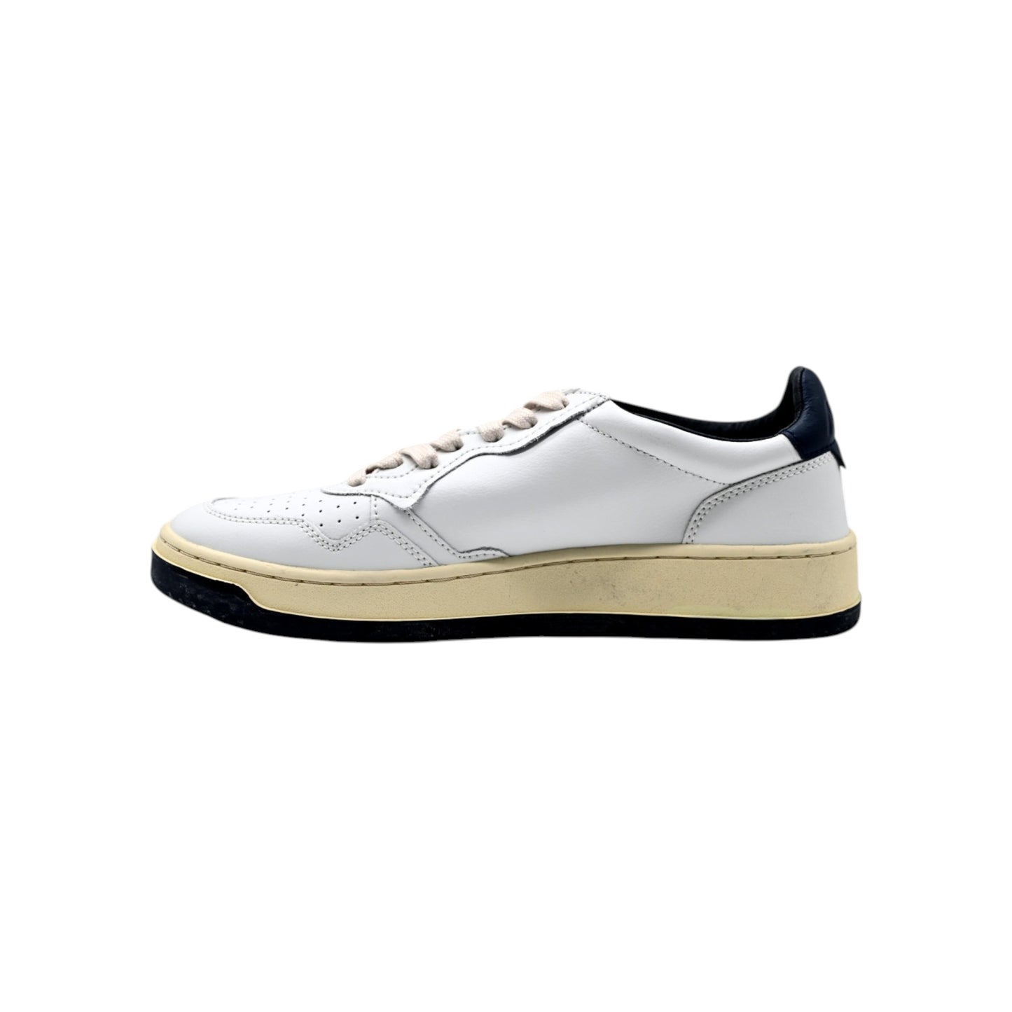 Autry Medalist Low White Blu Navy AULM BB41