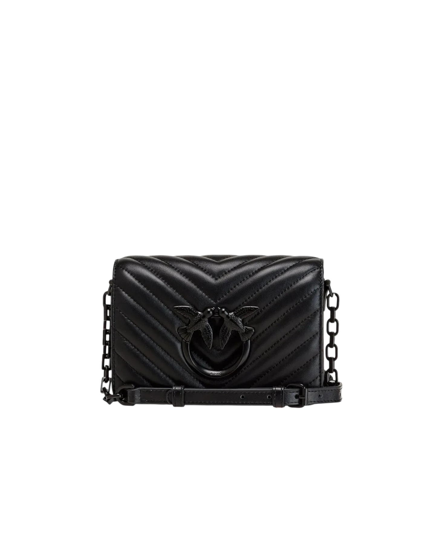 Pinko bags love click mini donna nero limousine