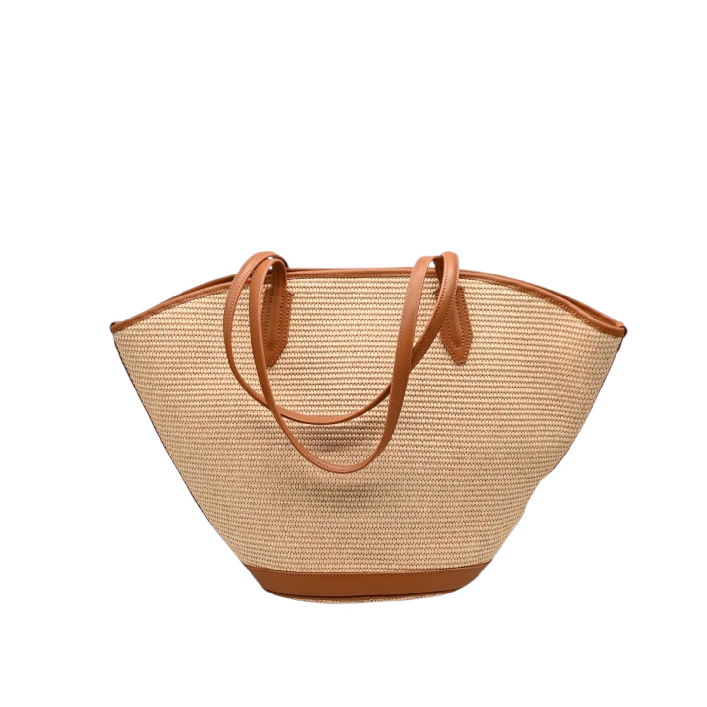 Guy Laroche Paris Borsa shopping in canvas naturale