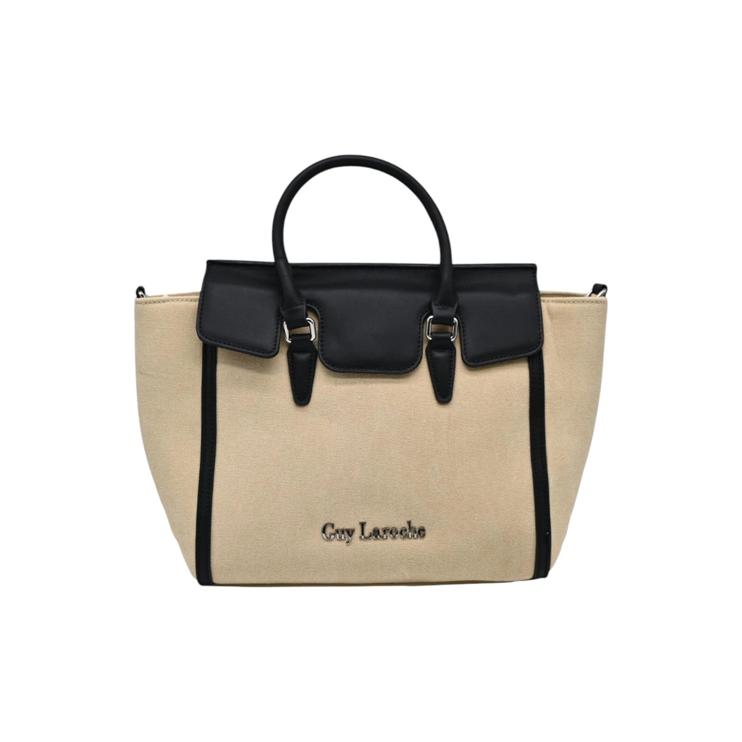 Guy Laroche Borsa Tote in Canvas e Pelle