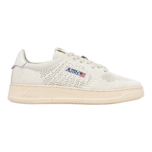 Autry Easeknit Low Man White