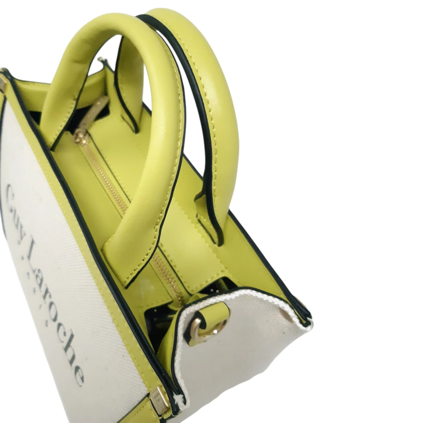 Guy Laroche Paris  Borsa shopping in canvas naturale