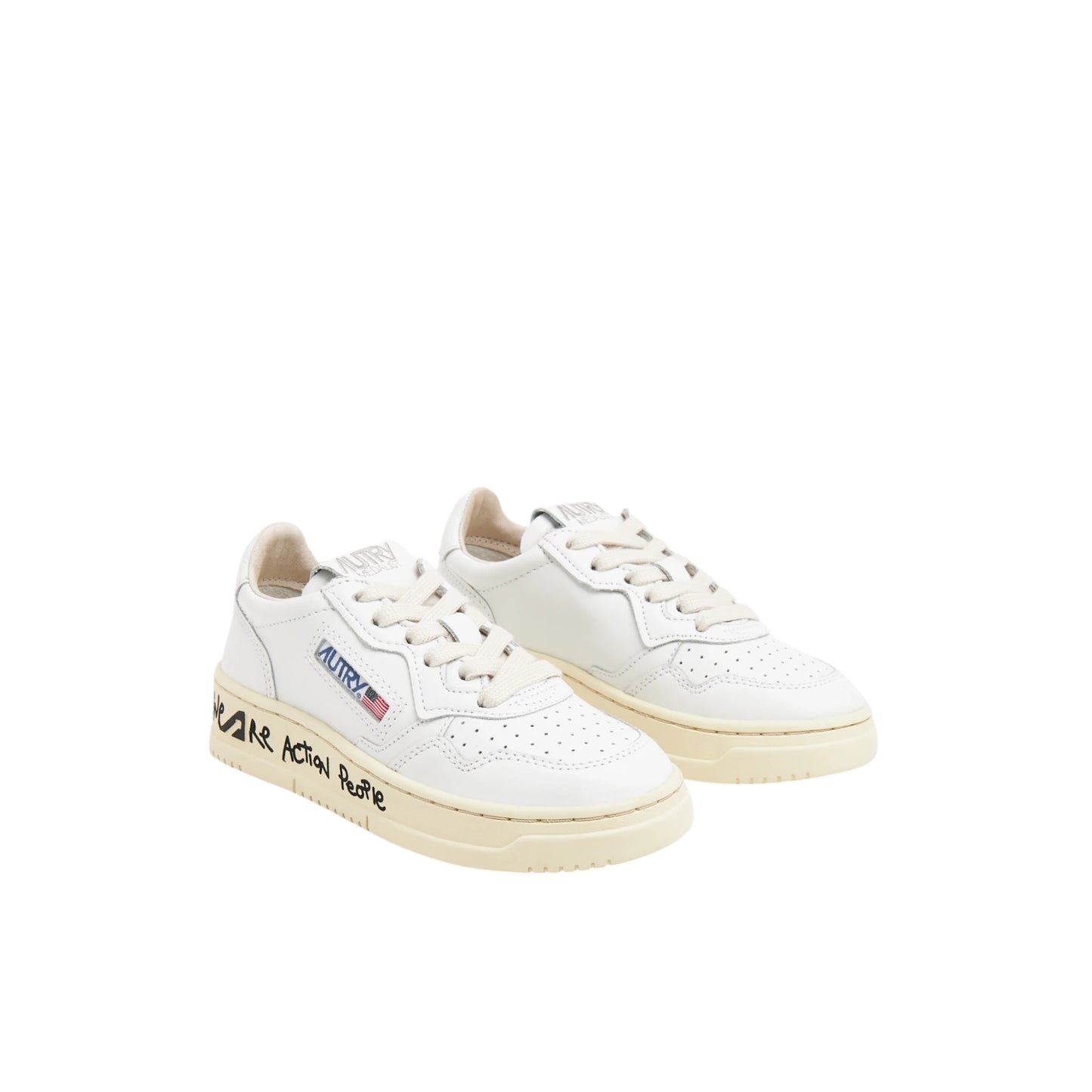 Autry medalist low white kids 'We Are Action People' KULK LD06