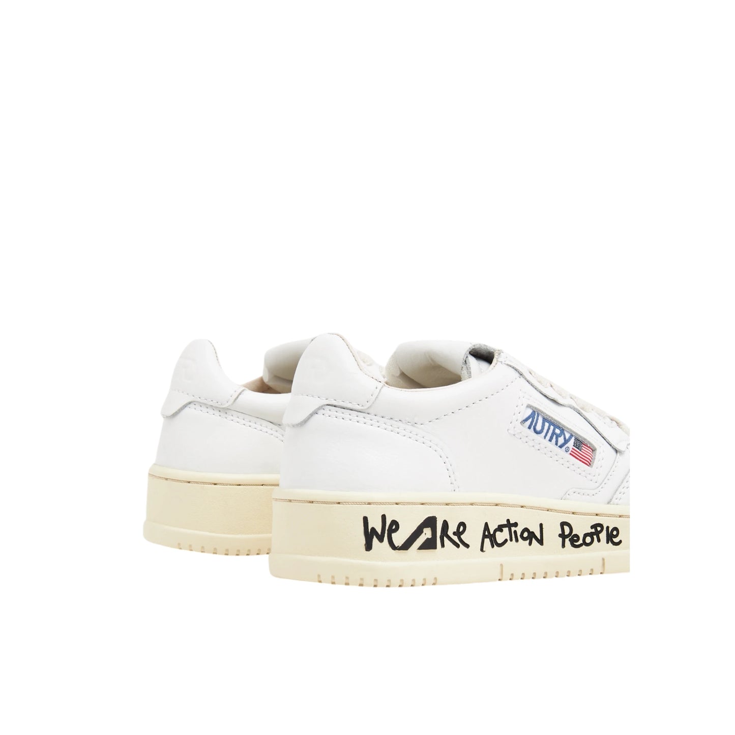 Autry medalist low white kids 'We Are Action People' KULK LD06