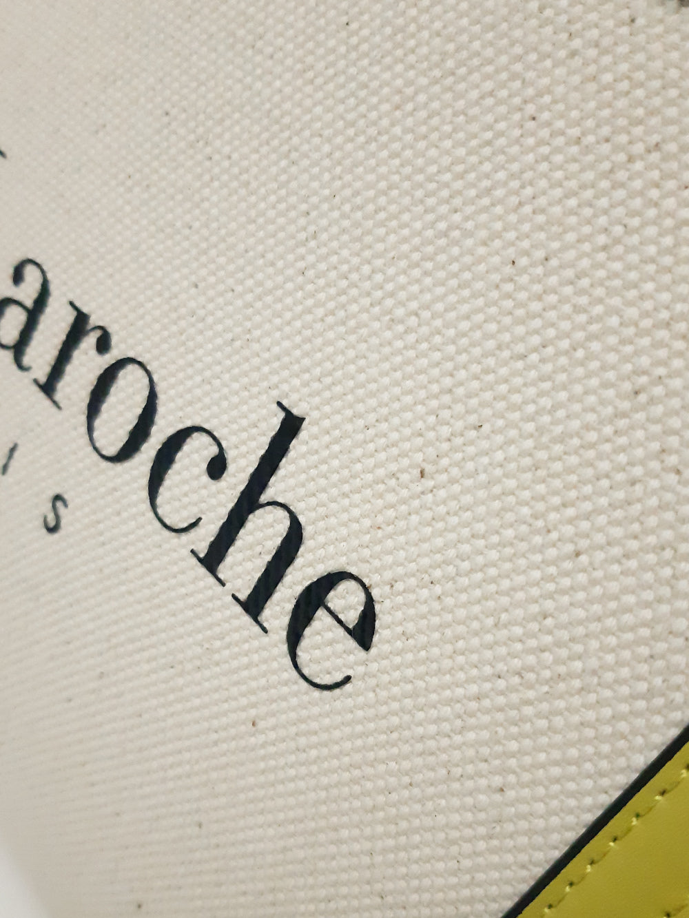 Guy Laroche Paris  Borsa shopping in canvas naturale