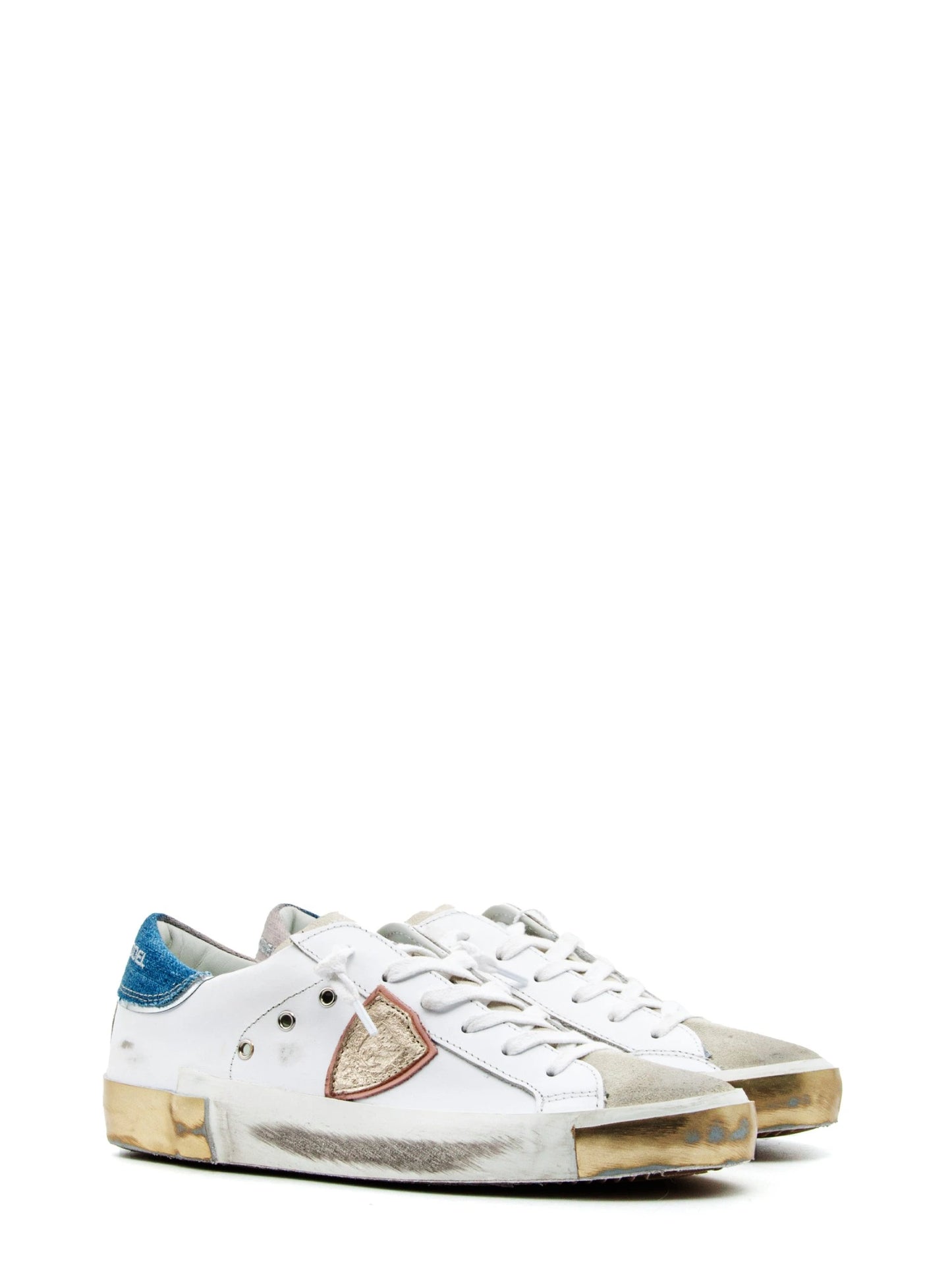 Philippe Model Paris Sneakers PRSX Low Woman PRLD VDD2 Bianco