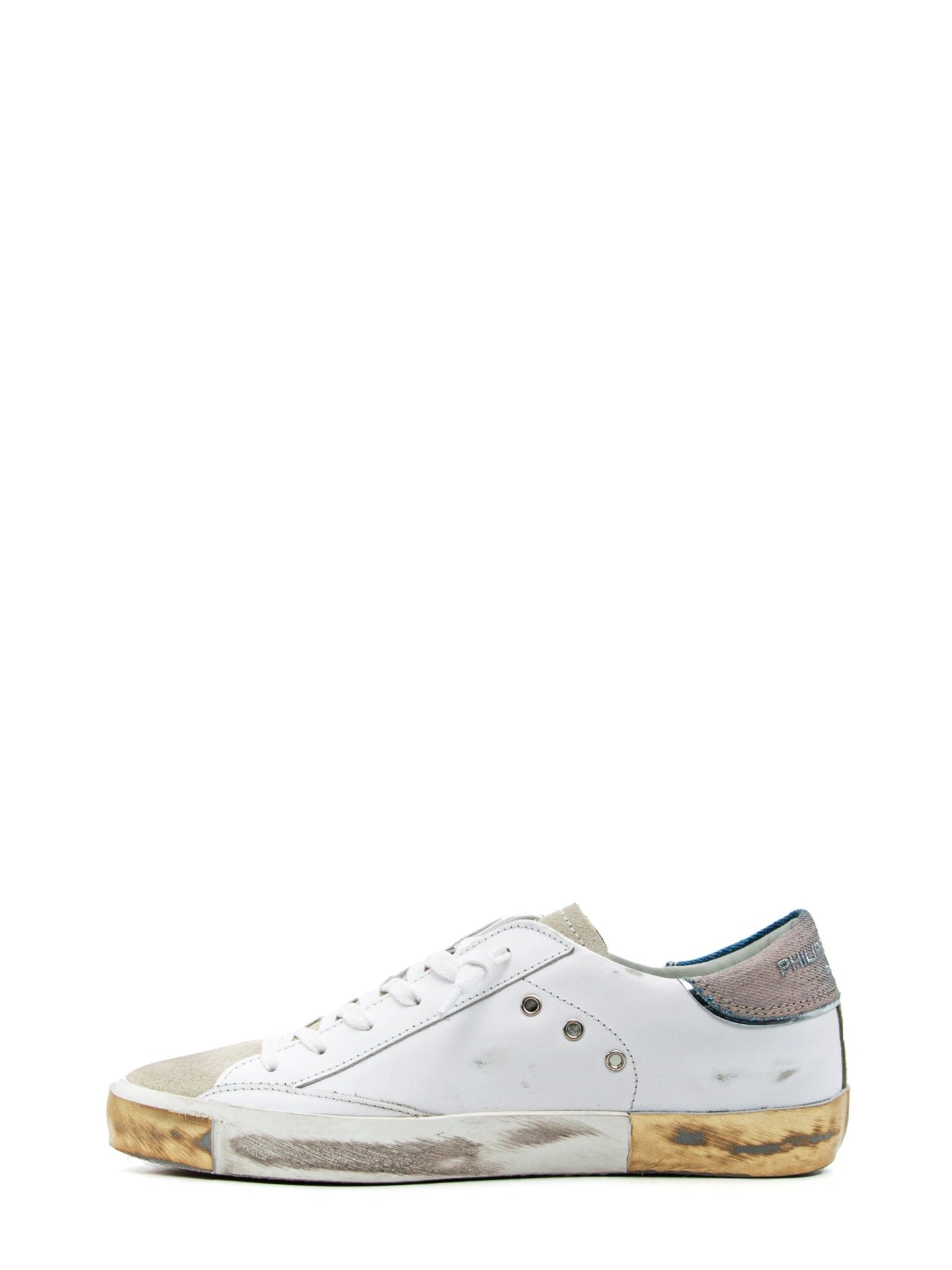 Philippe Model Paris Sneakers PRSX Low Woman PRLD VDD2 Bianco