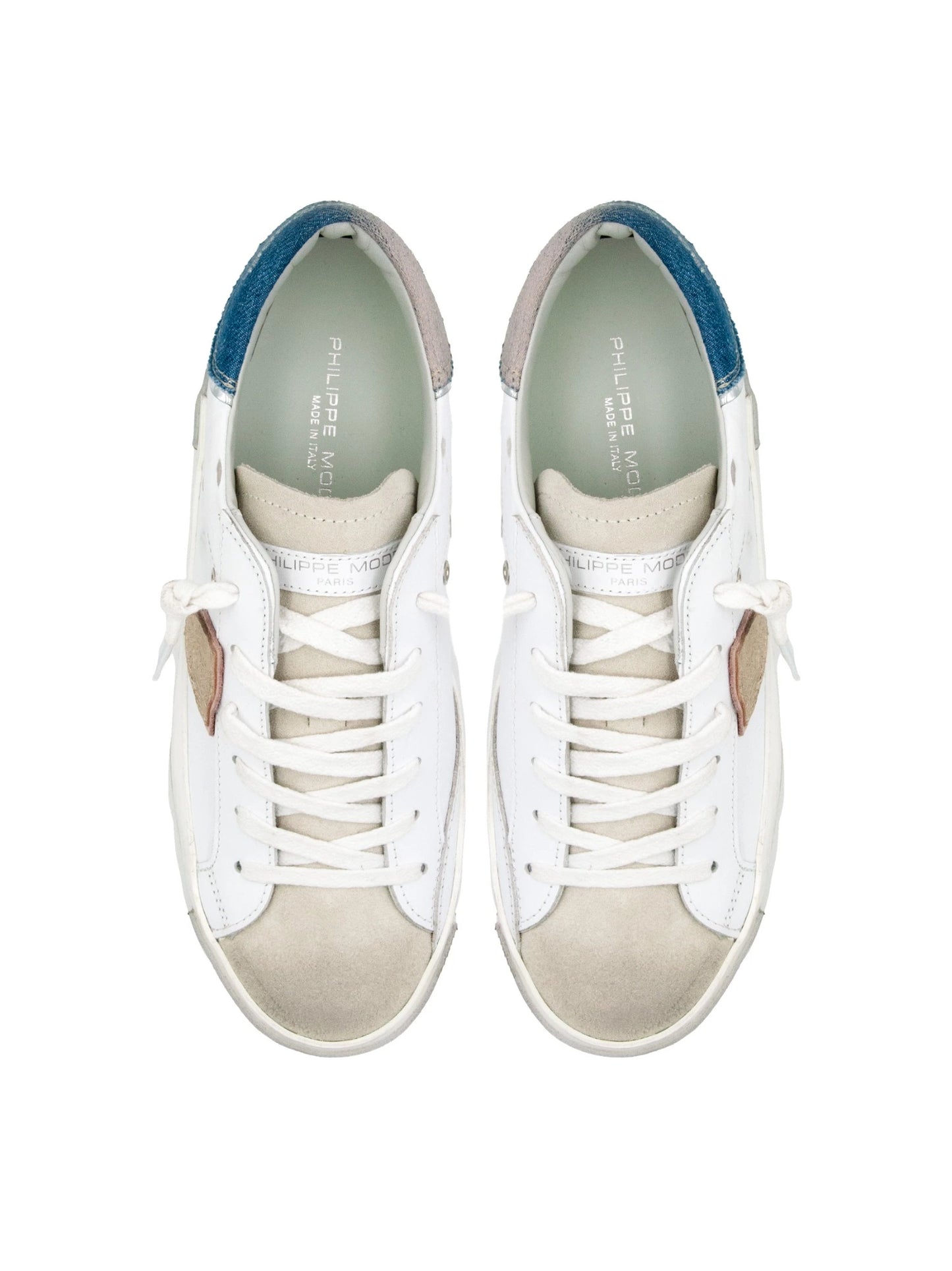 Philippe Model Paris Sneakers PRSX Low Woman PRLD VDD2 Bianco