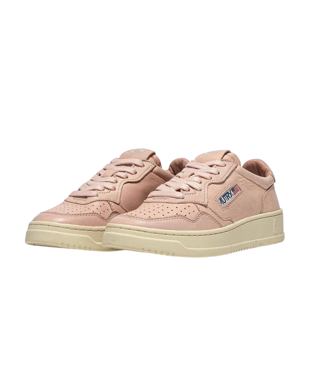Autry sneakers medalist low in pelle rosa AULW GG28