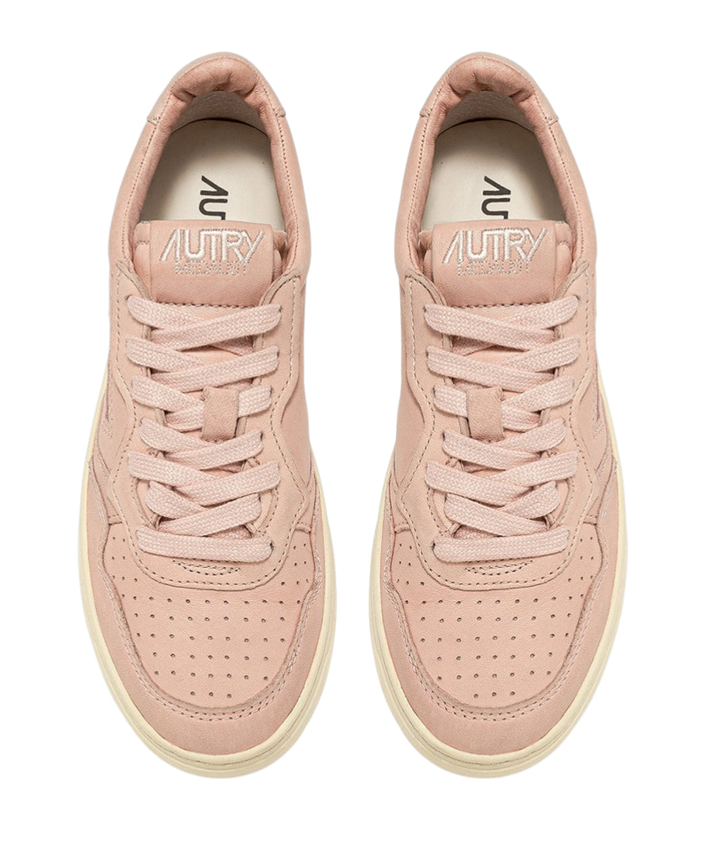 Autry sneakers medalist low in pelle rosa AULW GG28