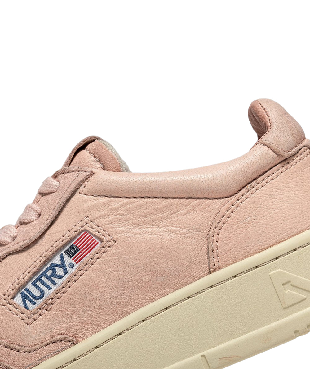 Autry sneakers medalist low in pelle rosa AULW GG28