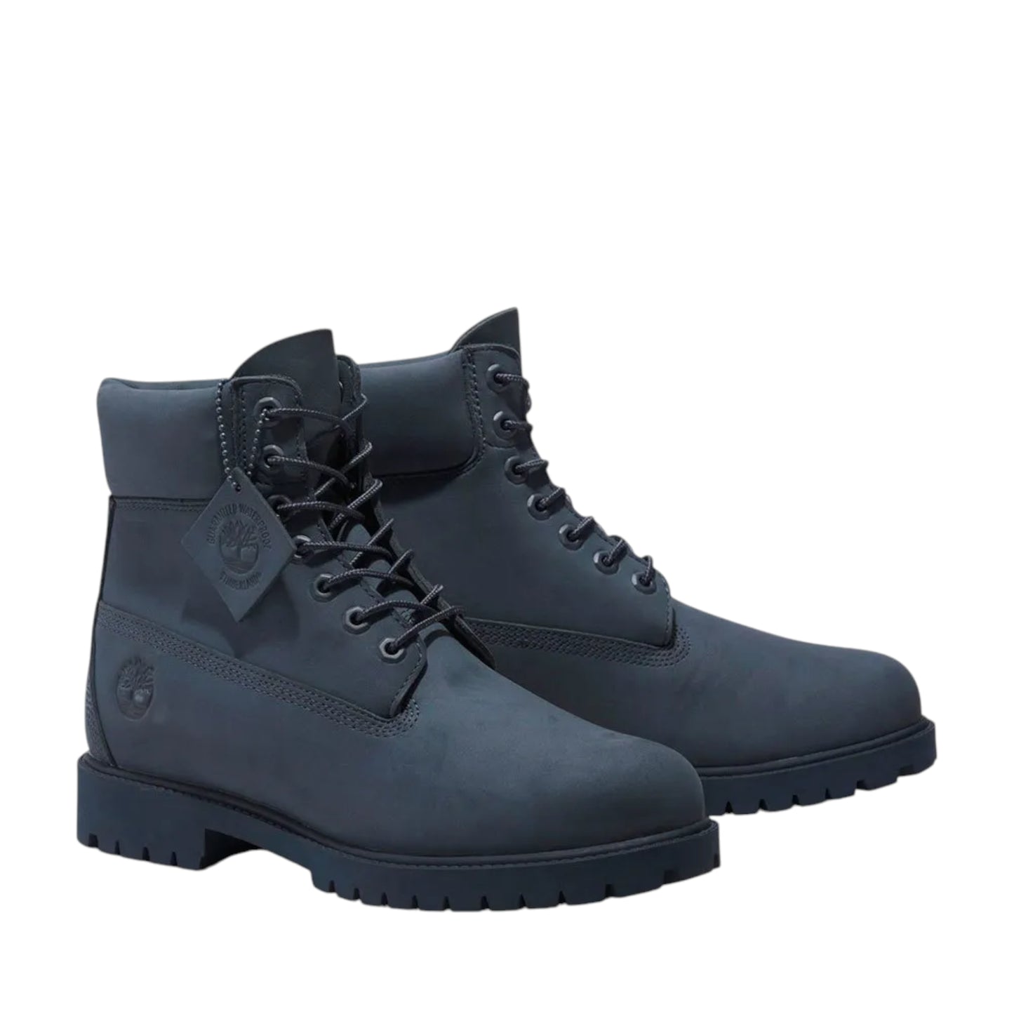 Stivali 6 Inch Timberland Heritage Lace Up A2Q1N Blu Scuro Nubuck