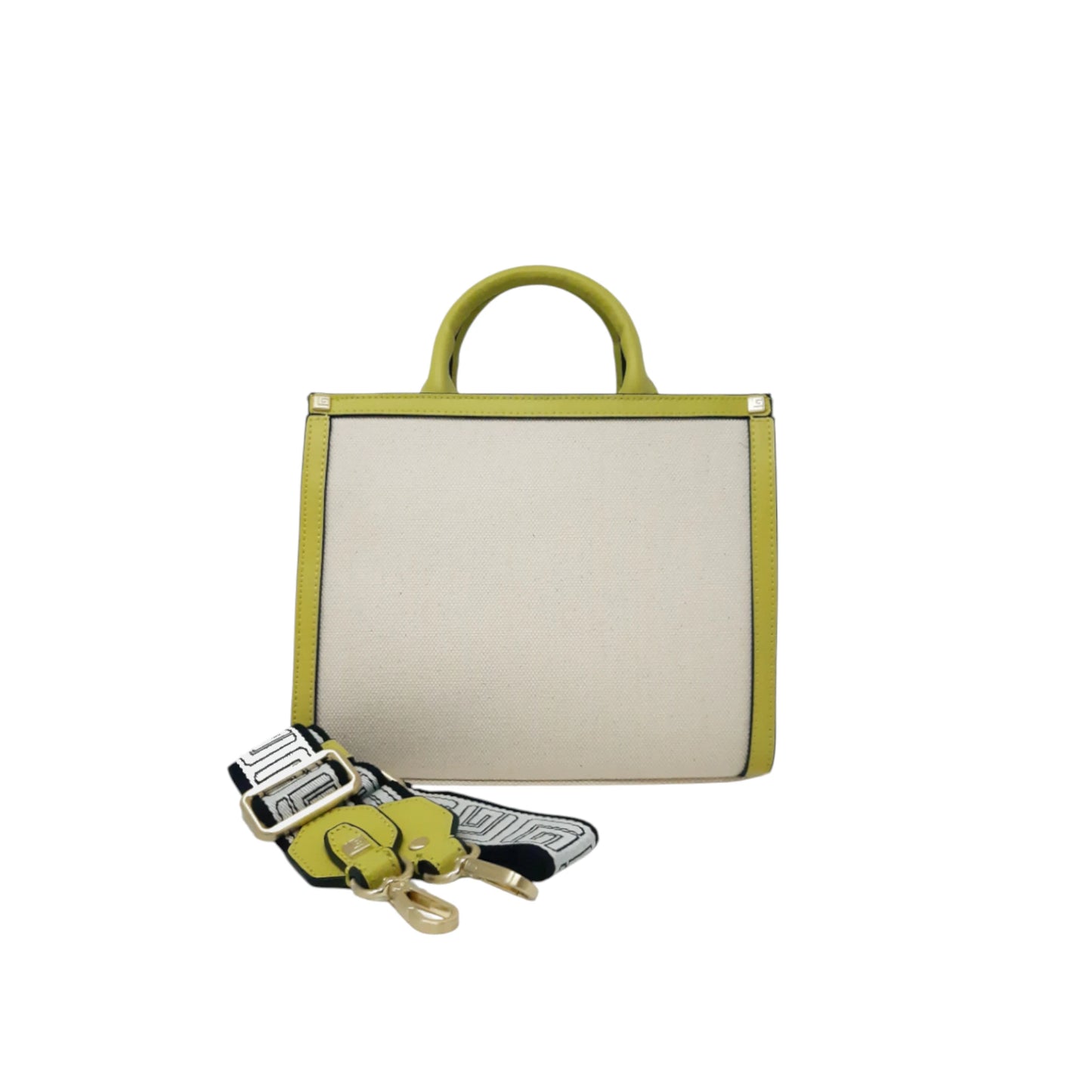 Guy Laroche Paris  Borsa shopping in canvas naturale