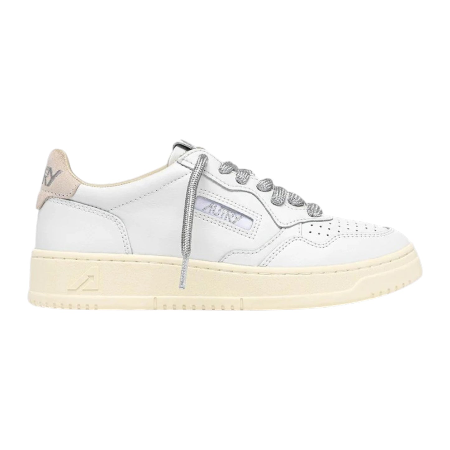 Autry Medalist Low in pelle Spoiler Beige AULW LL59 (Woman)