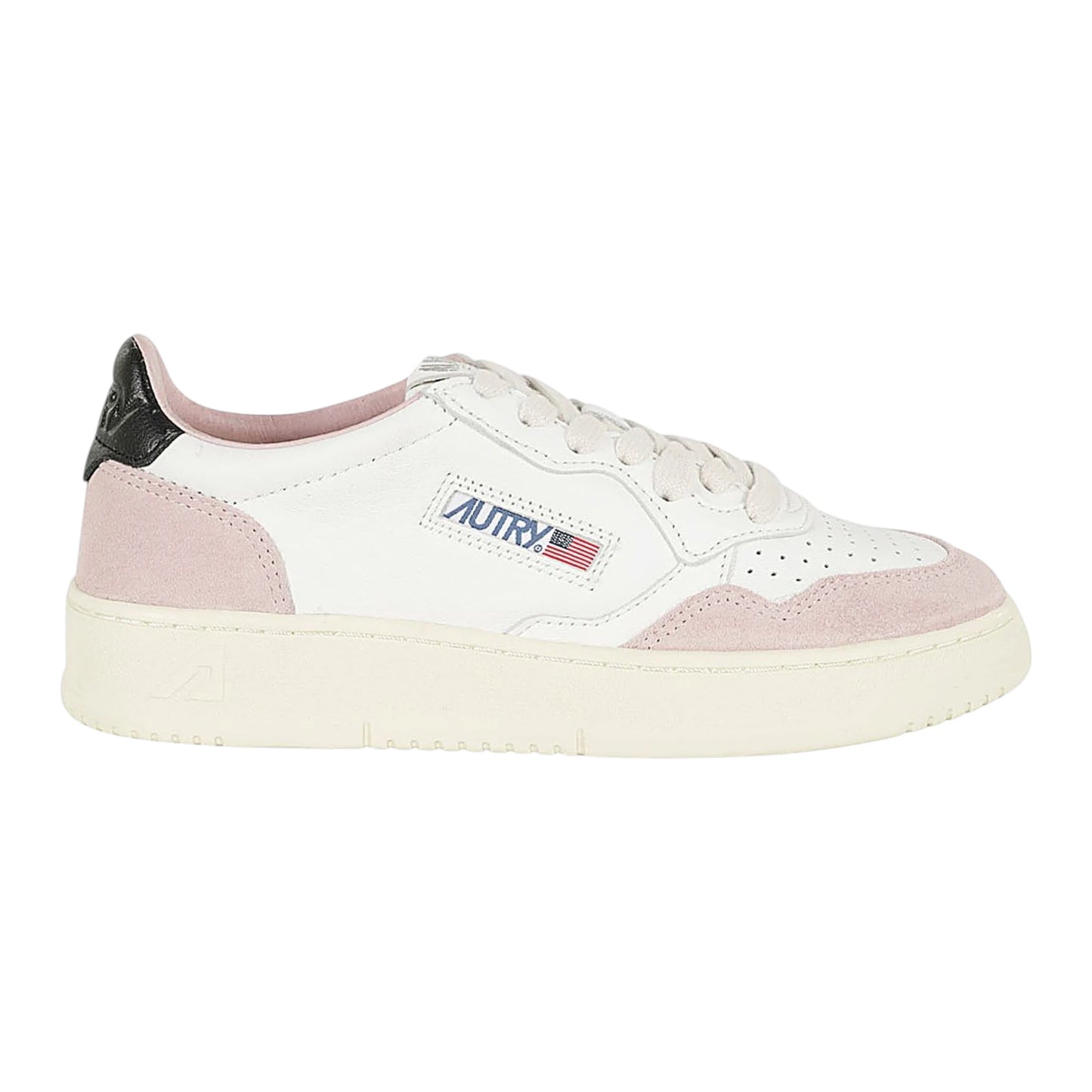 Autry sneakers medalist low in pelle e camoscio Spoiler Nero AULW GS20