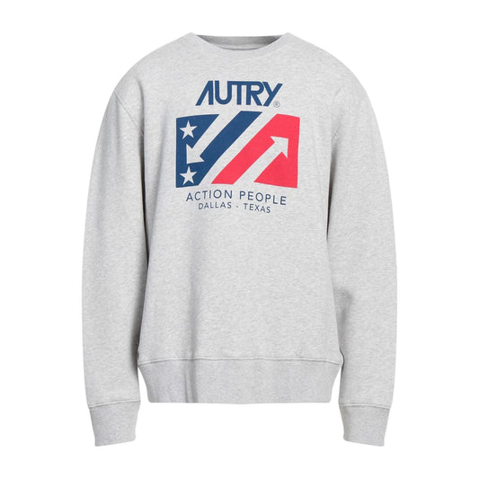 Autry Swim Sweatshirt Iconic Water Melange (Man)